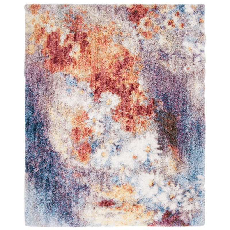 Delma Performance Abstract Rug, Rectangle 10' x 14'