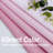 Pink Ombre Chiffon Sheer Curtains 84 Inch Long For Living Room Bedroom Decor, Crinkle Gradient Semi Voile Grommet Top Window Curtain Drapes For Girls Room, Garden, Yard, Set Of 2 Panels