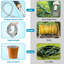 100 FT Steel Garden Hose with Nozzle