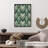 Animals Fox Pattern IV Cottage Unframed Art Print
