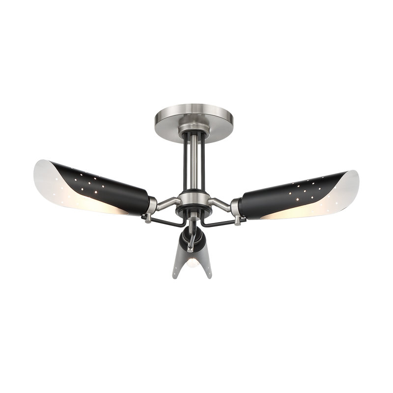 Turbine - 1 lumière semi-encastrée