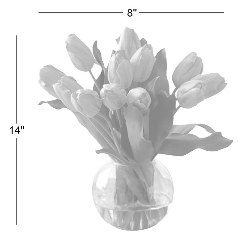 Tulip In Bubble Glass