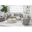 Fauteuil club pivotant de 36 po Como