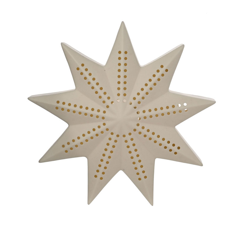 Ceramic LED Light up Star Large