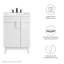 Miles 23'' Single Bathroom Vanity Base Only-92591015