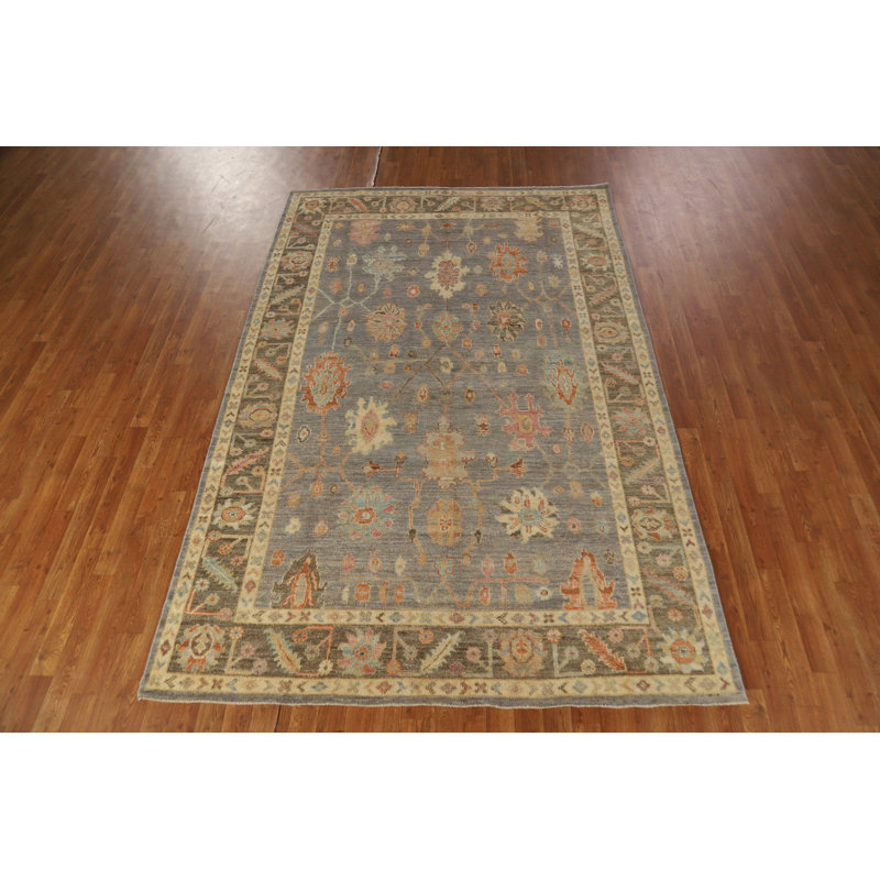 Vegetable Dye Oushak Turkish Area Rug