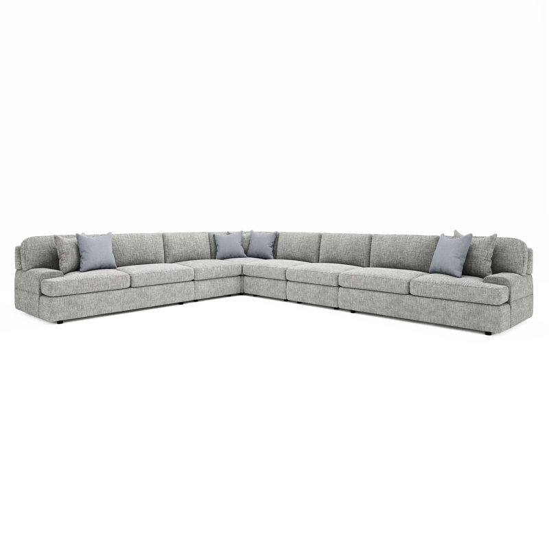 Serena Sectional, Left Hand Facing, 30.5" H x 175" W x 143" D