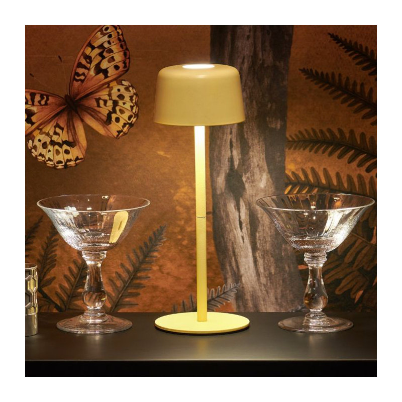 Aluminium Desk Lamp, Yellow, Yellow