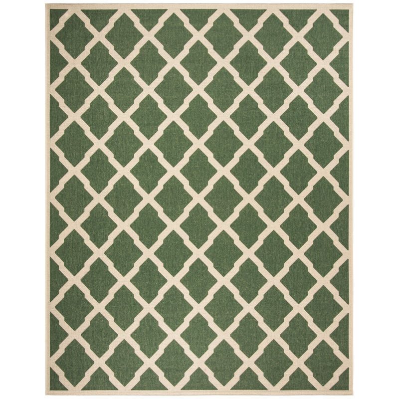 Beach House Performance Geometric Indoor/Outdoor Area Rug, Rectangle 9' x 12'