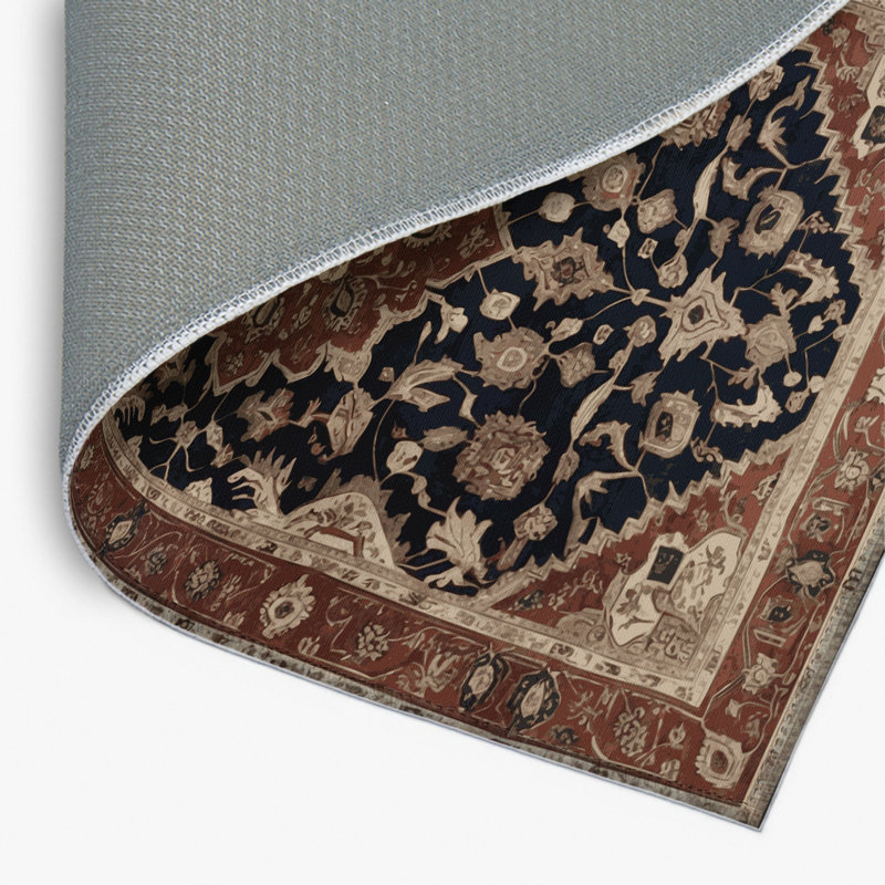 Tapis d'intérieur et d'extérieur brun Persian, Rectangulaire 2 pi x 3 pi