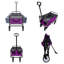 Chariot pliable pliable à 4 roues-113412553
