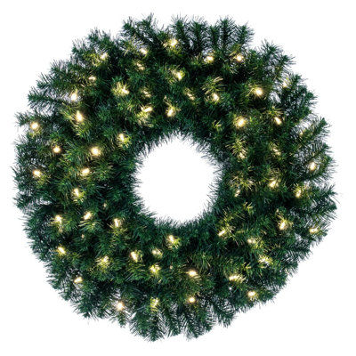 Alanny Artificial Fir Wreath Dura-Lit
