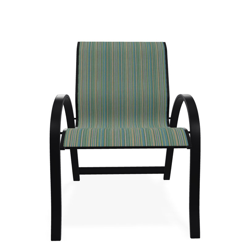 Aruba 1 Outdoor Dining Armchair, Black