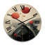 Horloge murale en bois massif Alzubair-566199233