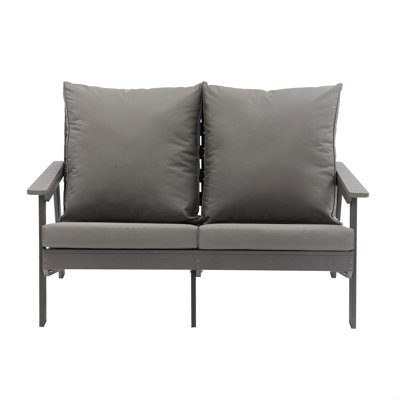 Patio Sofa Outdoor Loveseat Sofa 2-Seater