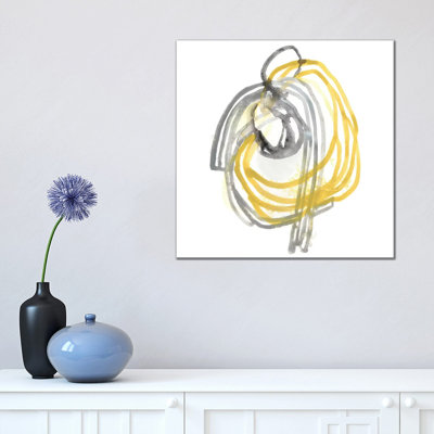 String Orbit II 1 Piece Wrapped Canvas Painting