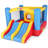 Adam 12.64x9Ft Kids Party Castle Bounce House, Indoor/Outdoor Bouncy House, UL Blower Included, Trendy Pastel Color, 2 Fun Slide & Bounce Area, Castle Theme For Kids