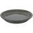 Round Glazed Ceramic Flower Pot Saucer Set of 2 - Fits 9" Planters - Gray-875224825-875224772