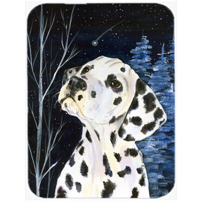 Red Barrel Studio® Bernadeta Dalmatian Glass Cutting Board