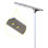 60-Watt Gray Solar Ultra Powerful Motion Activated Outdoor Integrated LED Path Walkway Area Light