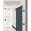 Post Box, Wall Mounted Letterbox, Mailbox 