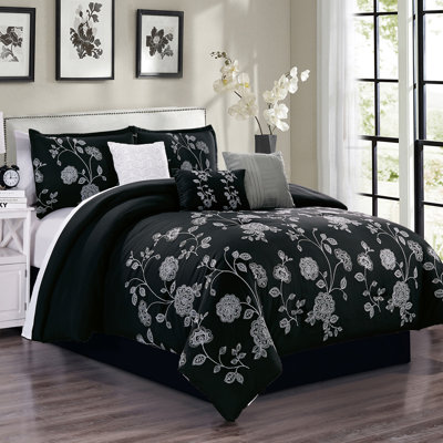Behrouz Channel Floral Comforter