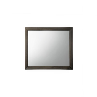 Gray Oak Finish Mirror