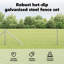 Galvanised Steel Border Fencing-1186892223-1186892197