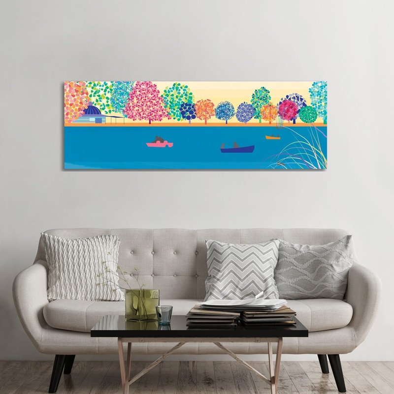 Victoria Park, London, 60.96 cm H x 182.88 cm W x 3.175 cm D, Does Not Apply