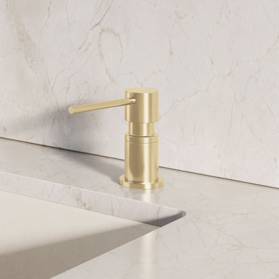 Lato Soap Dispenser - Satin Gold