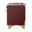Majestic III Series 48 Inch Dual Fuel Range with 5 Sealed Burners, Griddle, Frenchtop in Matte Graphite (Liquid Propane, Burnished Trim)-934303585-934303573-934303597