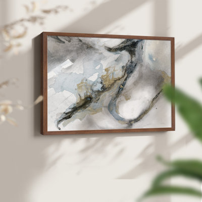 Meandering II -Framed Print - Restickable