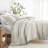 Ensemble d'édredon texturé 3 pièces Waffle-105814022-105814023