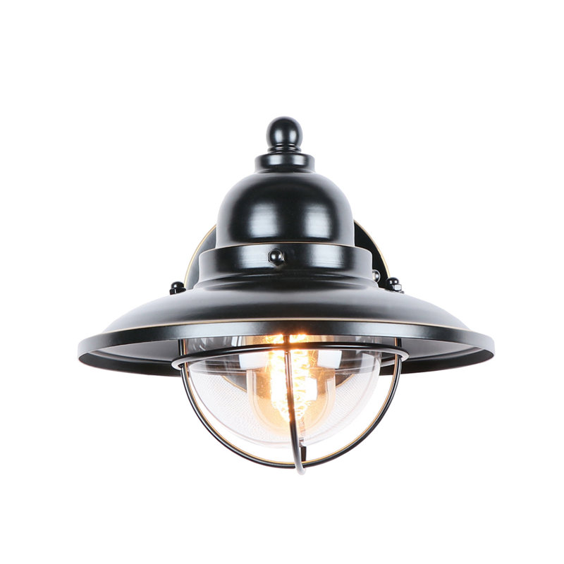 Wayne Wall Light, 7.2" Hx 8" W x 9.75" D