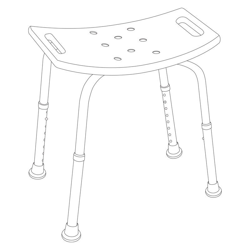  SHOWER STOOL
