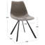 Chaise d'appoint en similicuir Greer-1870022981