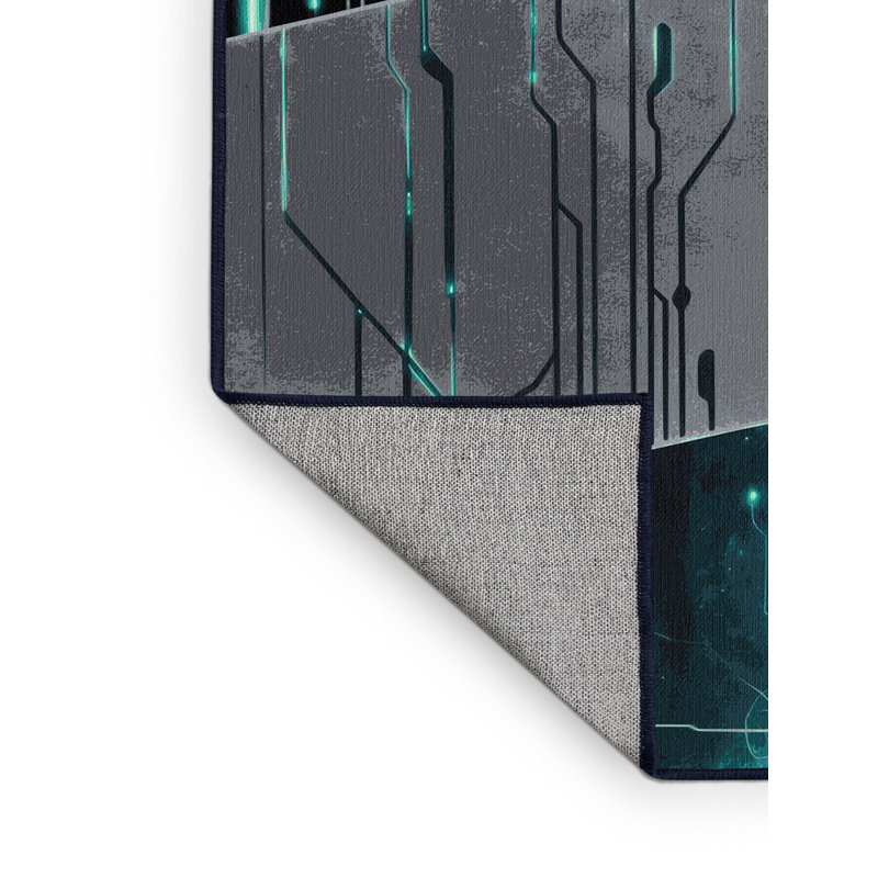Orbit Layers Rug, Round 3'