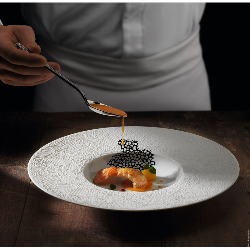 L Couture Porcelain Dinner Plate