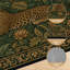 10 x 14 tapis pour chambre à coucher Élégant léopard allongé Botanical Jungle-1162315321