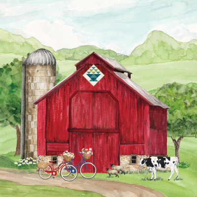 Printemps à la ferme, grange II