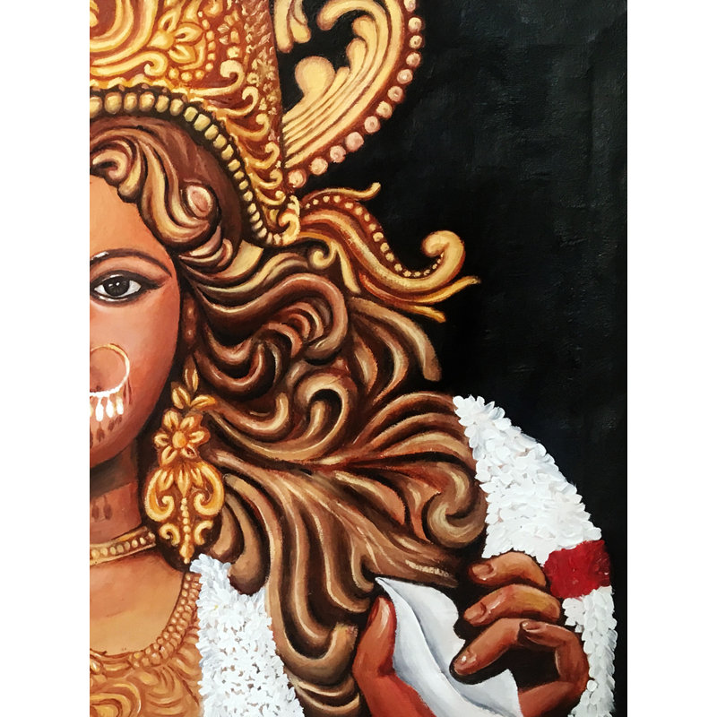Durga Mata | Acrylic Painting on Canvas | By Amit Suthar