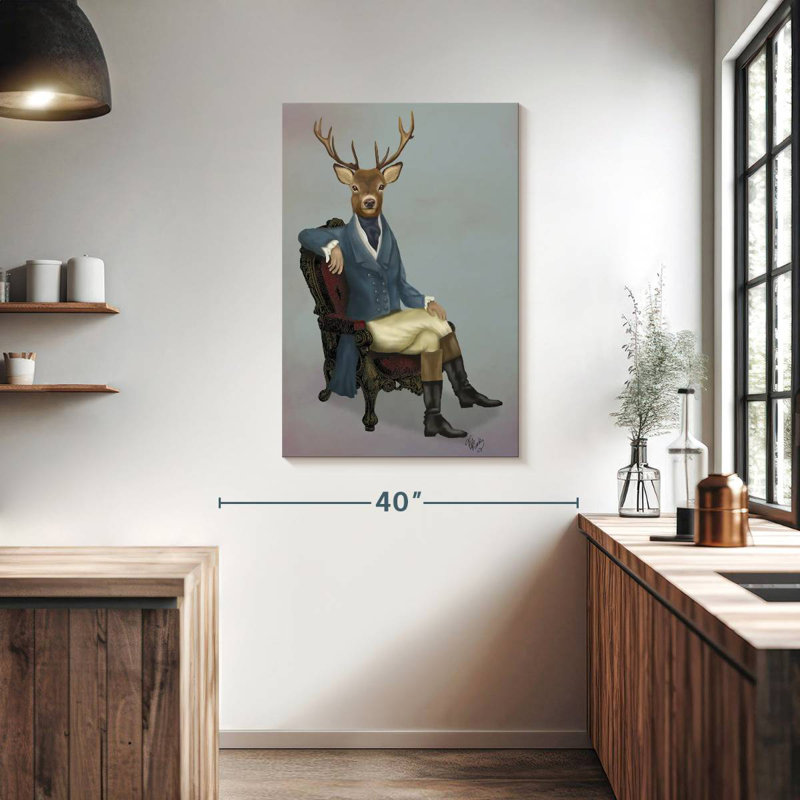 Brampt Distinguished Deer Full, 39" H x 26" W