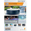 Spa gonflable rond Intex en bleu