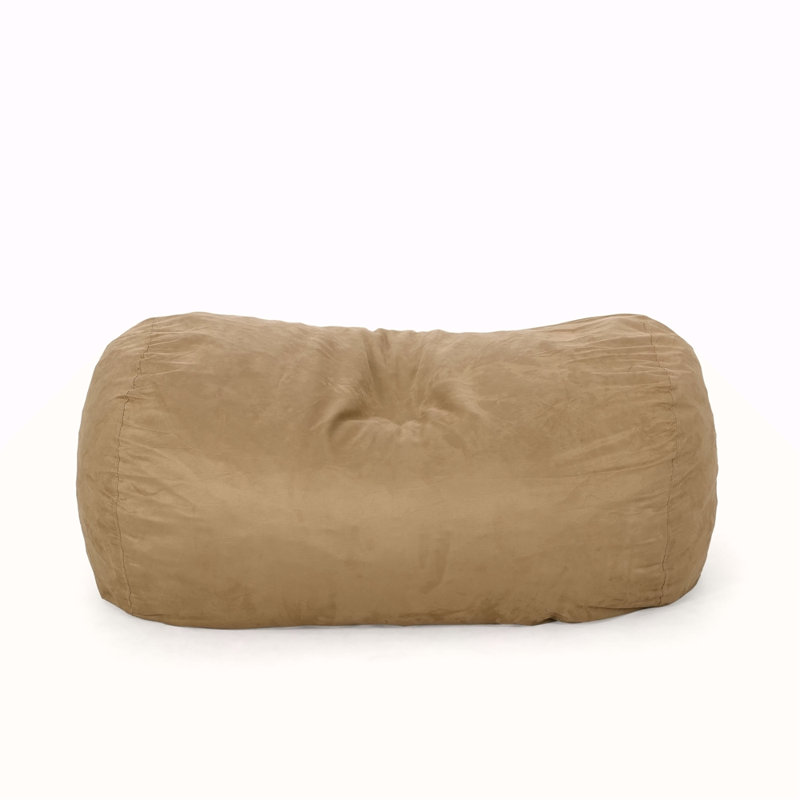 Microfibre cylindrique, Microfibre beige, H 33,11 po x l 70,11 po x P 45,11 po