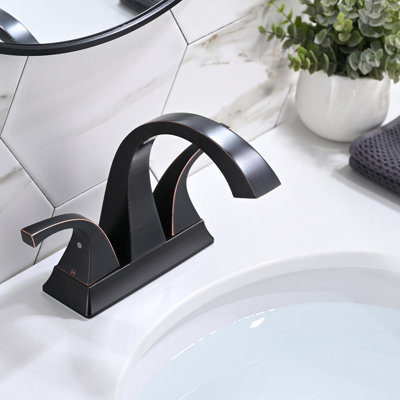 Centerset 2-handle Bathroom Faucet