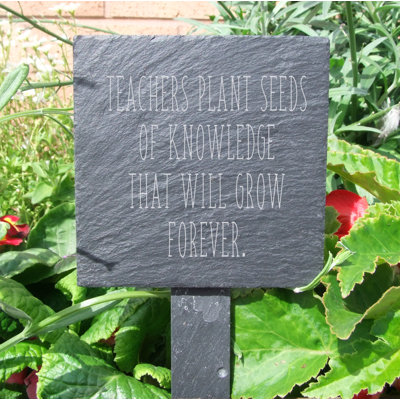 Kendleton Stone Plants & Flowers Garden Sign