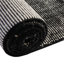 Tapis uni / rayé Liabah de couleur mûre / ivoire-1694629342