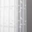 Ensemble de 2 panneaux de rideaux transparents avec passe-tringle blanc et passe-tringle pour salon, 54 x 84 po, ensemble de 2 panneaux