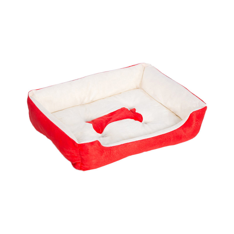 Niche chauffant pour chien à deux usages 15,8 x 19,7 po Christmas, m