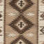 Kilim tissé à la main 3 x 5 pi 100% laine naturelle. Tapis tissé à plat